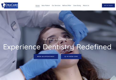 Dental Clinic Website Design